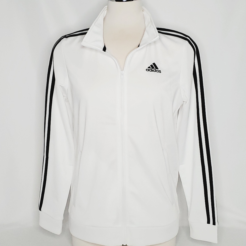 Adidas Boys Iconic Zip-Up Tricot Jacket